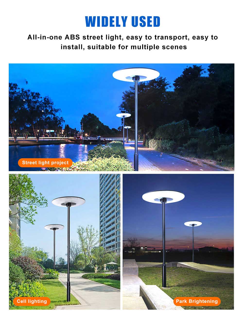 300W Solar Led Garden(UFO) Light with Motion Sensor IP-65 Water Proof with Remote controller