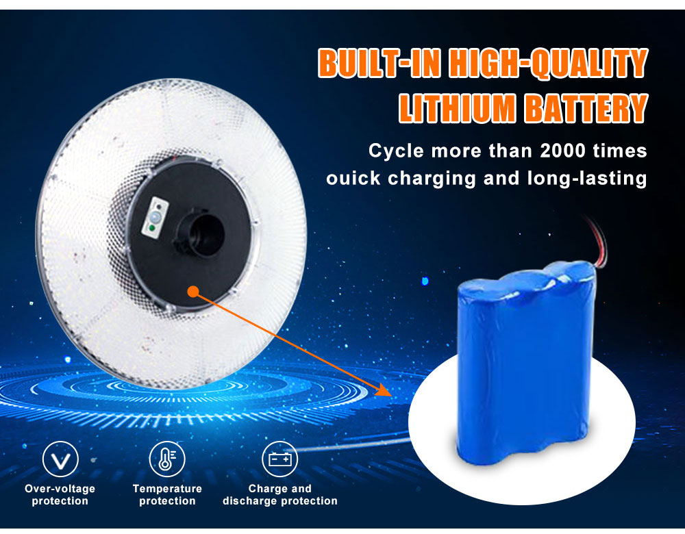 300W Solar Led Garden(UFO) Light with Motion Sensor IP-65 Water Proof with Remote controller