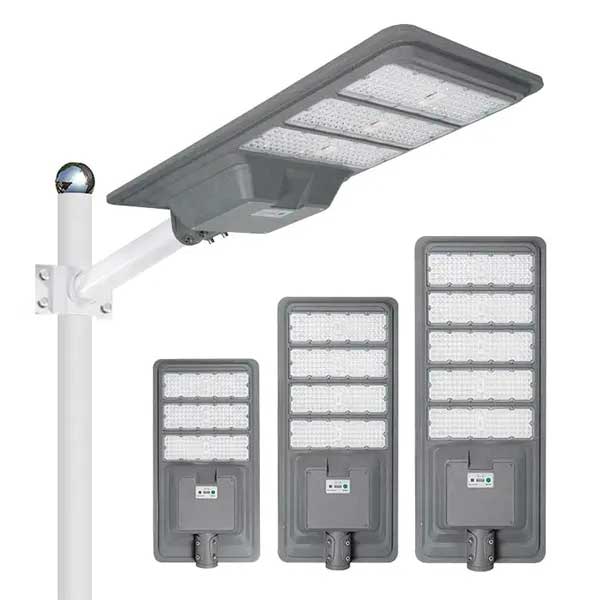 300W 400W 500W Project motion sensor all in one solar street light