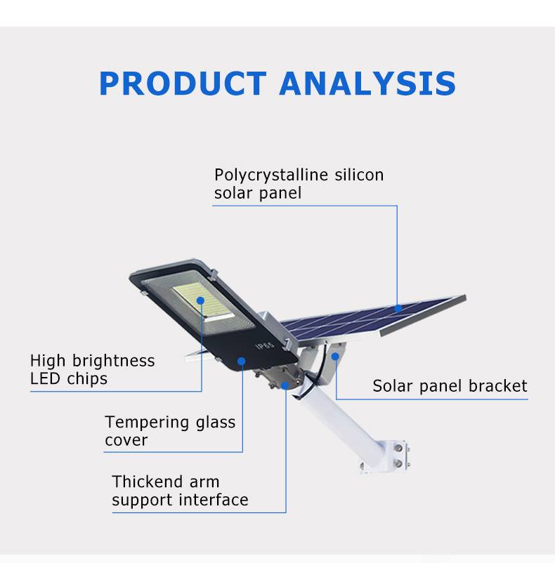 Split Solar Street Light