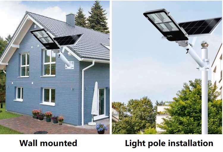 Split Solar Street Light