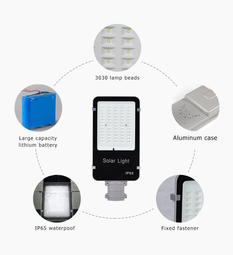 Split Solar Street Light