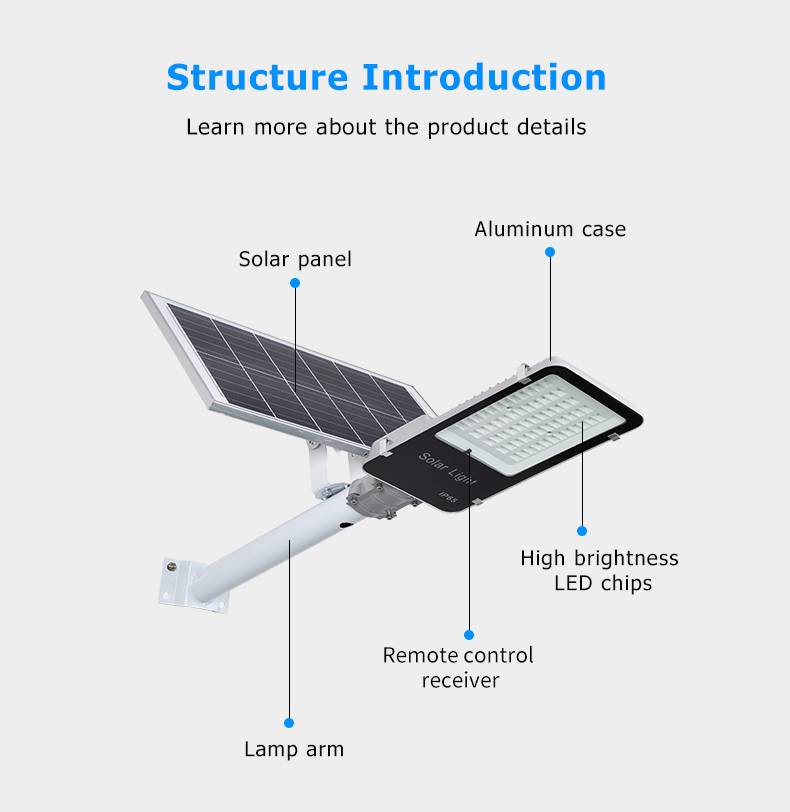 Split Solar Street Light