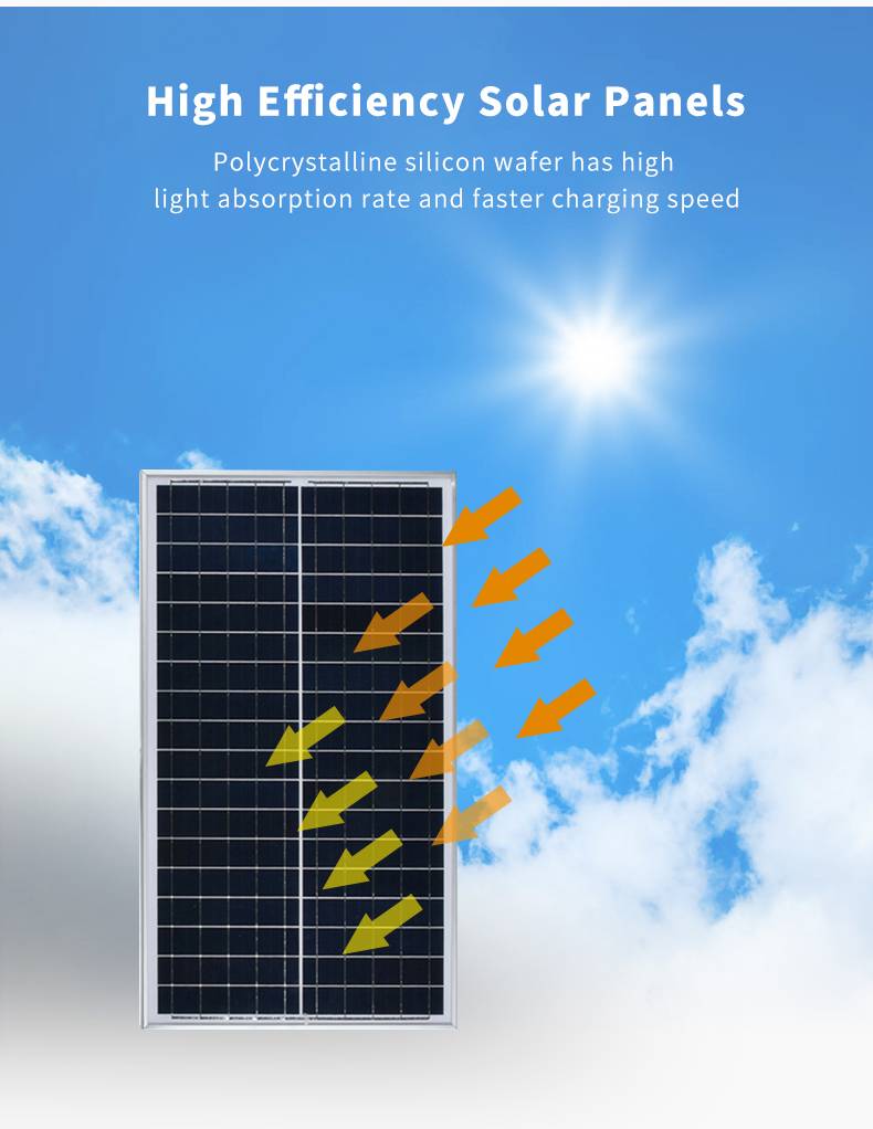 Split Solar Street Light