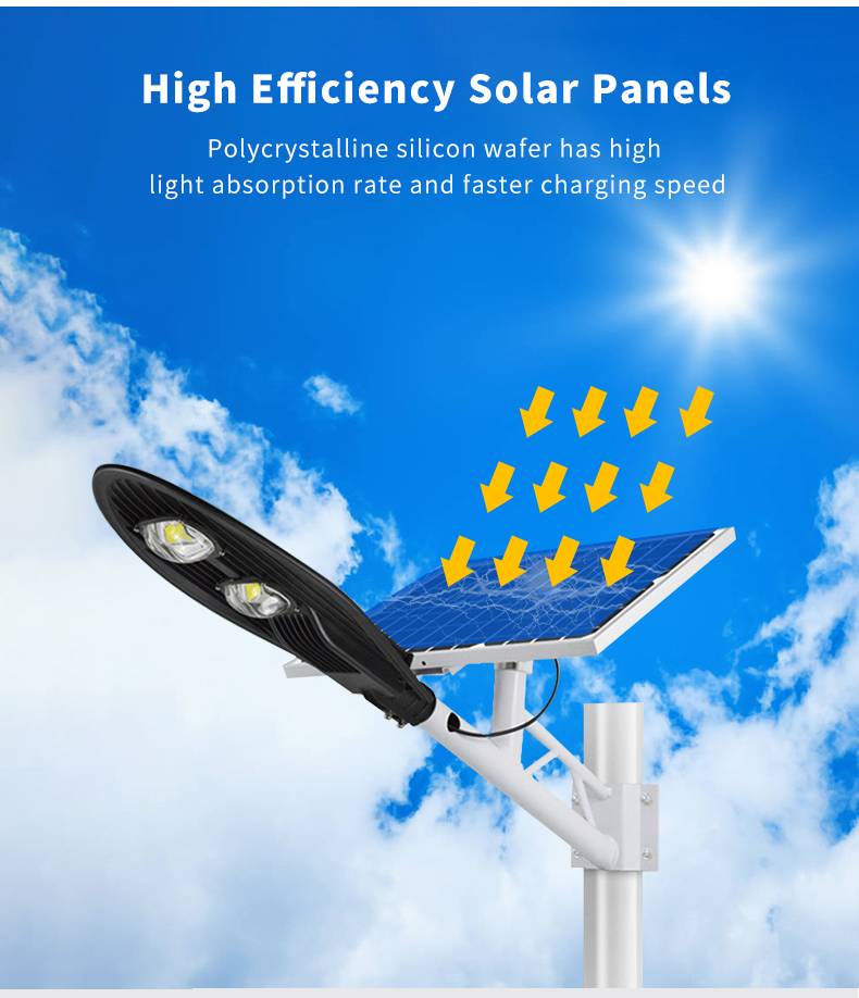 Split Solar Street Light