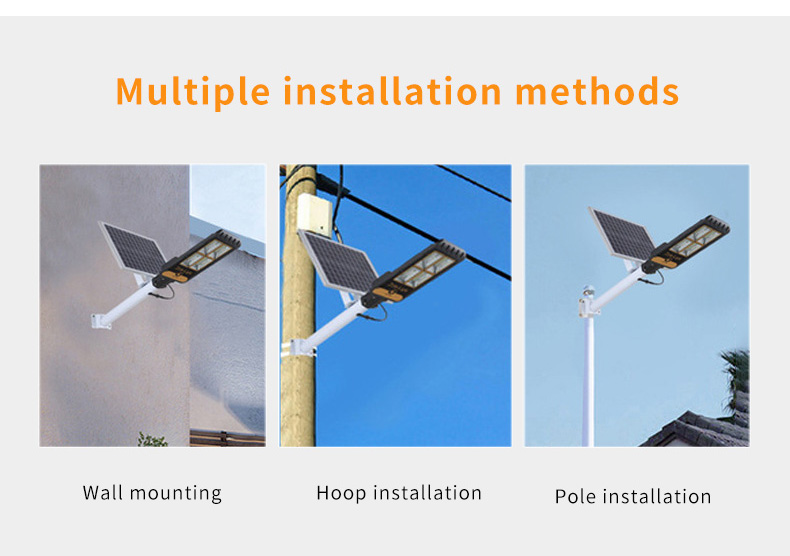 Split Solar Street Light