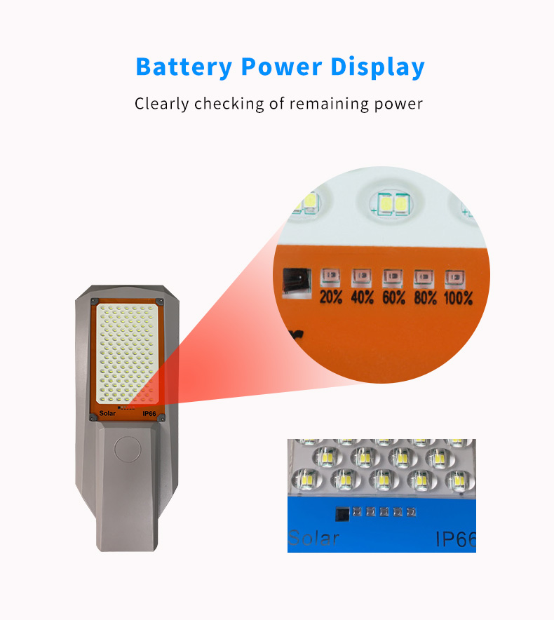 Split Solar Street Light