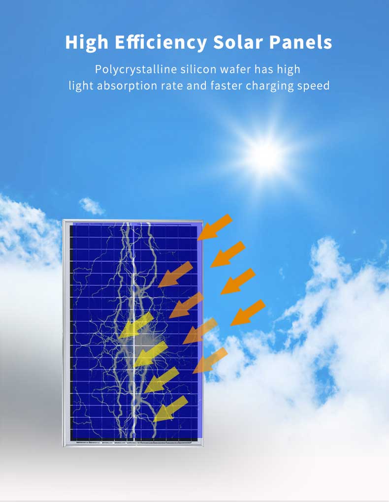 Split Solar Street Light