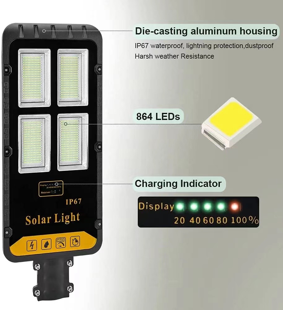 Split Solar Street Light