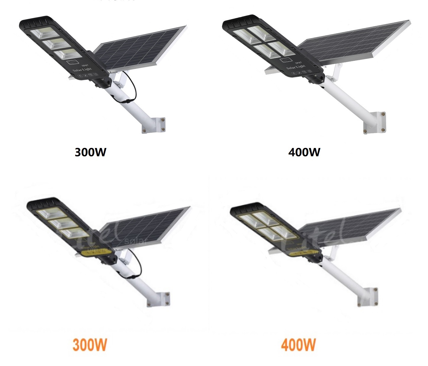 Split Solar Street Light