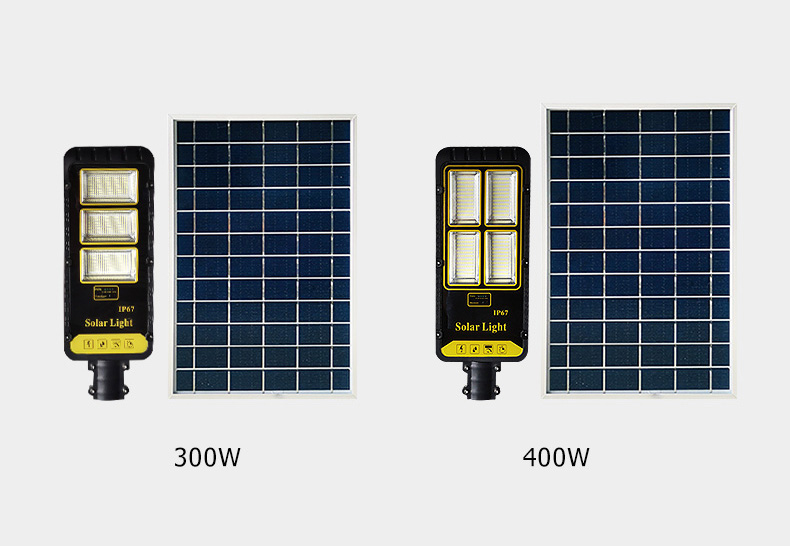 Split Solar Street Light